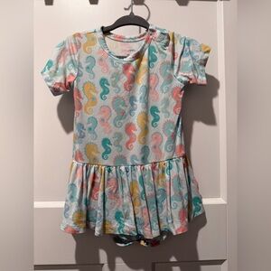 Gigi & Max Seahorse Twirl Bodysuit 18M